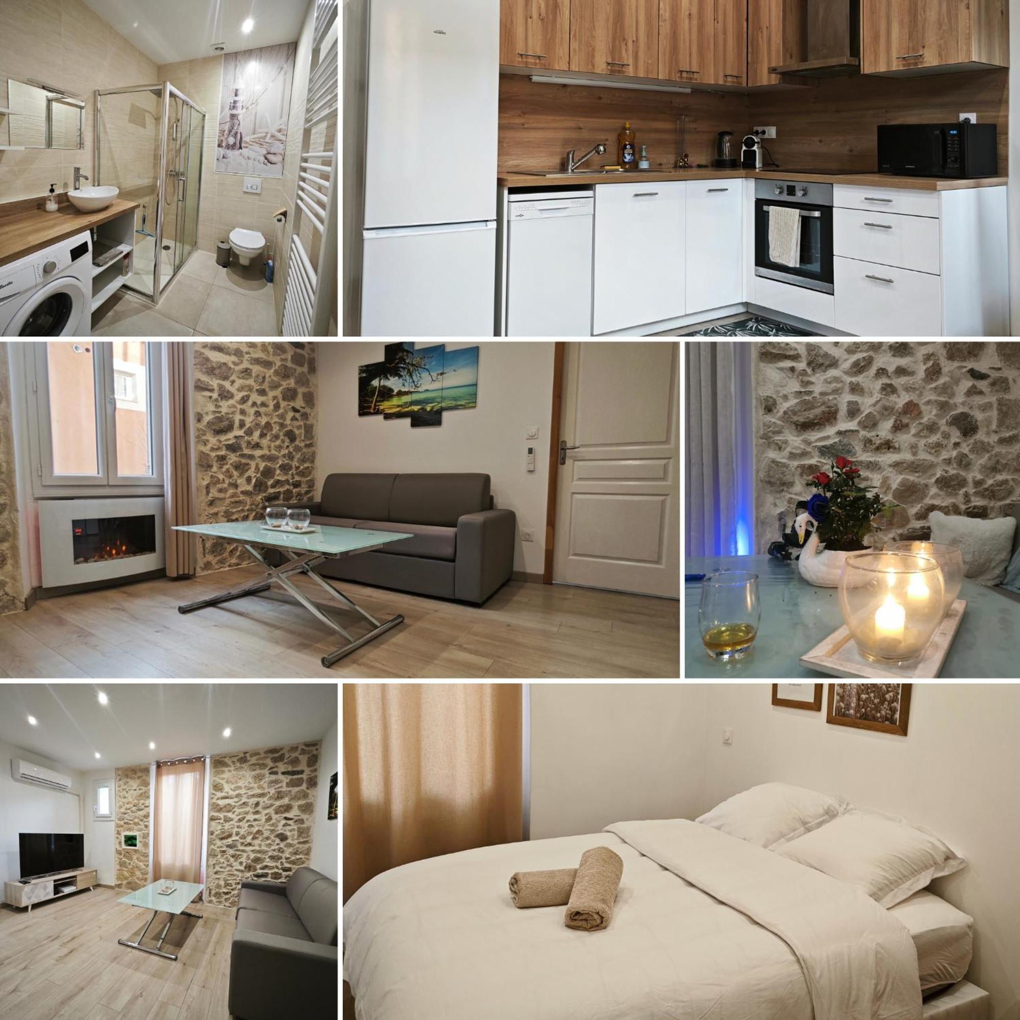 Appartement Tout Confort A 2 Pas Du Centre Ville オーバーニュ エクステリア 写真